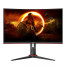 AOC CQ27G2S/BK počítačový monitor 68,6 cm (27&quot;) 2560 x 1440 px Quad HD Černá, Červená