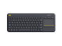 Logitech K400 Plus klávesnice RF bezdrátový QWERTY Holandský Černá