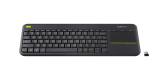 Logitech K400 Plus klávesnice RF bezdrátový QWERTY Holandský Černá č.2