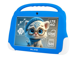 Tablet KidsTAB8 4G BLOW 4/64GB blue + case č.1