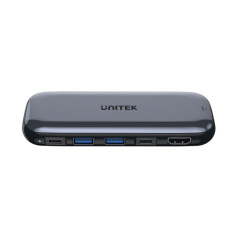 UNITEK HUB USB-C STORAGE M.2, HDMI, USB-C PD 100W, D1046A č.1