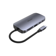 UNITEK D1071A rozbočovač rozhraní USB 3.0 SuperSpeed 5 Gb/s Stříbrná č.2