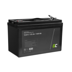 Green Cell CAV13 baterie pro vozidla Lithium-železo-fosfátová (LiFePo4) 125 Ah 12,8 V Pobyt na moři / volný čas č.1