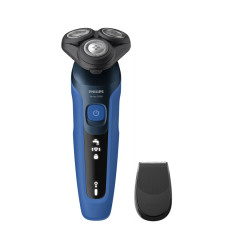 Philips SHAVER Series 5000 S5466/17 pánský holicí strojek Rotační holicí strojek Zastřihovač Černá, Modrá č.1