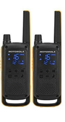 Motorola Talkabout T82 Extreme Twin Pack vysílačka 16 kanály/kanálů Černá, Oranžová č.1