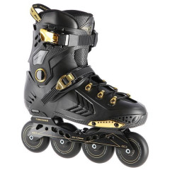 SLALOMOVÉ BRUSLE NILS EXTREME NA20002 BLACK-GOLD VEL. 38 č.1