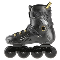 SLALOMOVÉ BRUSLE NILS EXTREME NA20002 BLACK-GOLD VEL. 38 č.3