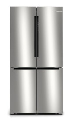 Bosch Serie 4 KFN96VPEA lednice s mrazničkou (vedle sebe) Stojací 605 l E Nerezová ocel č.1
