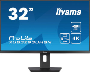 iiyama ProLite XUB3293UHSN-B5 počítačový monitor 80 cm (31.5&quot;) 3840 x 2160 px 4K Ultra HD LCD Černá č.1