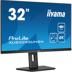 iiyama ProLite XUB3293UHSN-B5 počítačový monitor 80 cm (31.5&quot;) 3840 x 2160 px 4K Ultra HD LCD Černá č.2