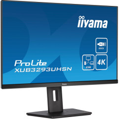 iiyama ProLite XUB3293UHSN-B5 počítačový monitor 80 cm (31.5&quot;) 3840 x 2160 px 4K Ultra HD LCD Černá č.3