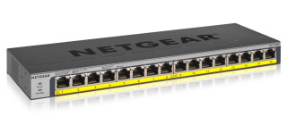 NETGEAR GS116PP Nespravované Gigabit Ethernet (10/100/1000) Podpora napájení po Ethernetu (PoE) Černá č.1