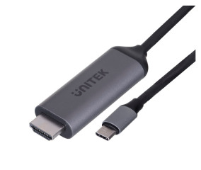 KABEL UNITEK HDMI 2.1, USB-C, 8K, 1,8M, V1423B č.3