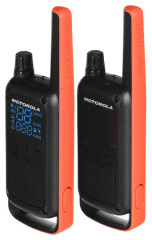 Motorola T82 Twin Pack vysílačky 16 kanálů Černá, oranžová č.3