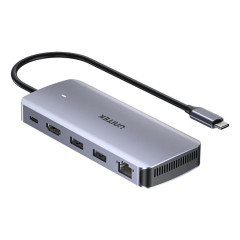 UNITEK ACTIVE HUB USB-C 10GBPS,M.2,HDMI, PD 100W č.1