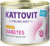 KATTOVIT Feline Diet Diabetes - mokré krmivo pro kočky - 185g