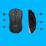 Logitech Advanced MK540 klávesnice Obsahuje myš USB QWERTY US Mezinárodní Černá, Bílá