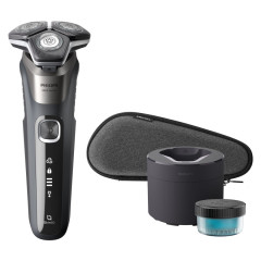 Philips SHAVER Series 5000 S5887/50 pánský holicí strojek Rotační holicí strojek Zastřihovač Šedá č.1