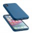 Ochranný silikonový kryt CellularLine SENSATION pro Apple iPhone XS Max, modrý