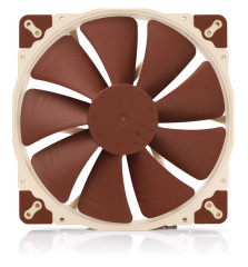 Noctua NF-A20 Počítačová skříň Ventilátor 20 cm Béžová, Hnědá č.2