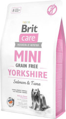 BRIT Care Mini Yorkshire Grain Free Salmon with tuna - suché krmivo pro psy - 7 kg č.1