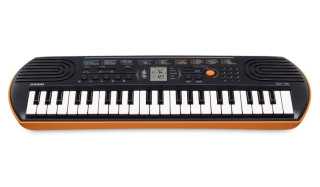 Casio SA-76 digitální piano 44 klíče/klíčů Černá, Hnědá, Bílá č.1